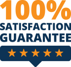 100% Satisfaction Guarantee