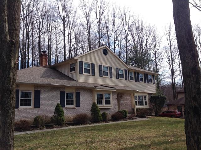 Exton, Pennsylvania house with Owens Corning Driftwood Shingles